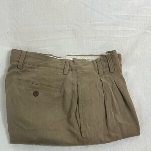 Tommy Bahama Pants 33x28  Straight Soft Casual  Mens Tan Silk